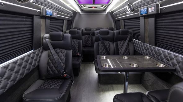 boulder 15 passenger sprinter van interior