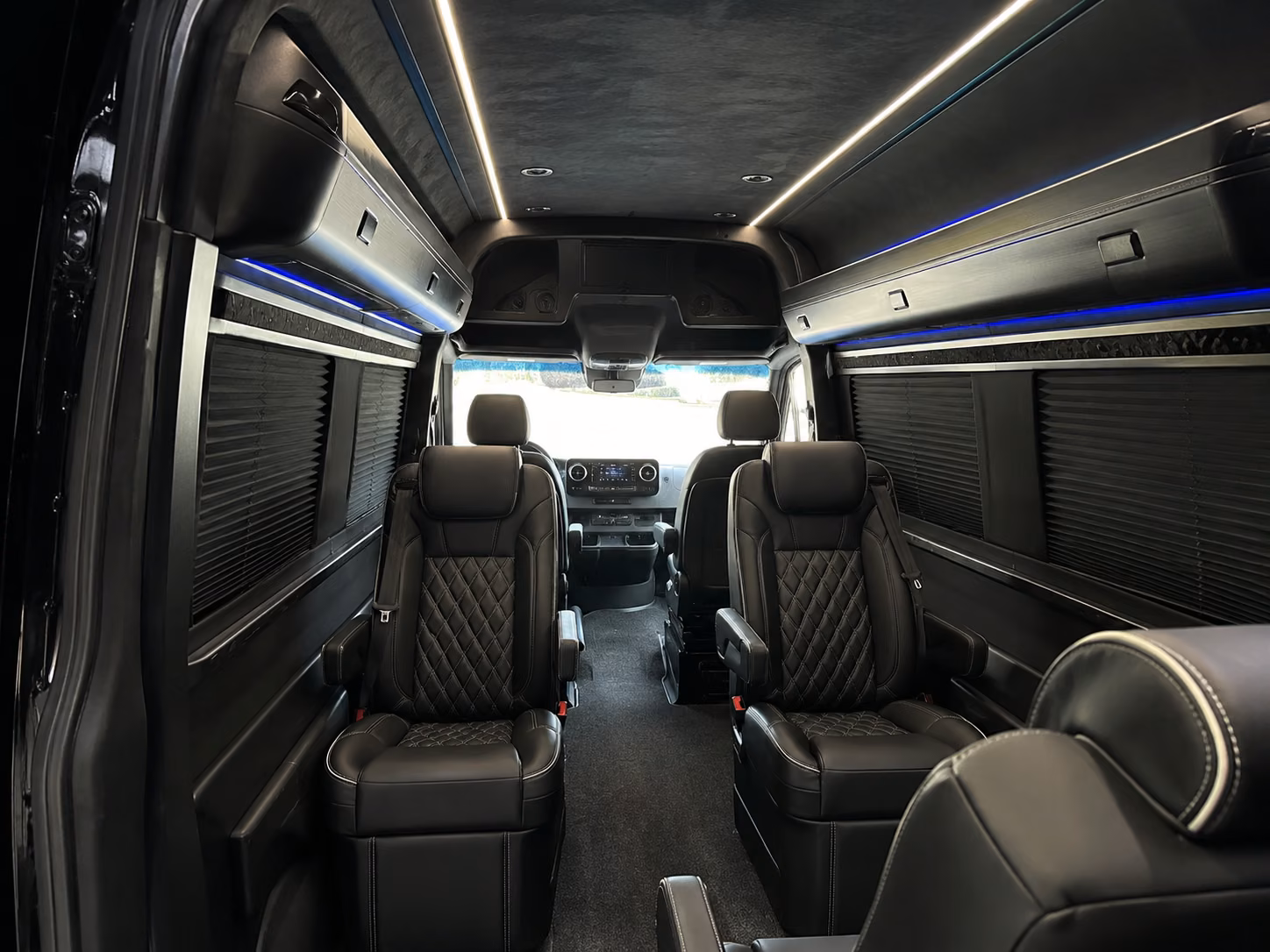 12 passenger sprinter van inside