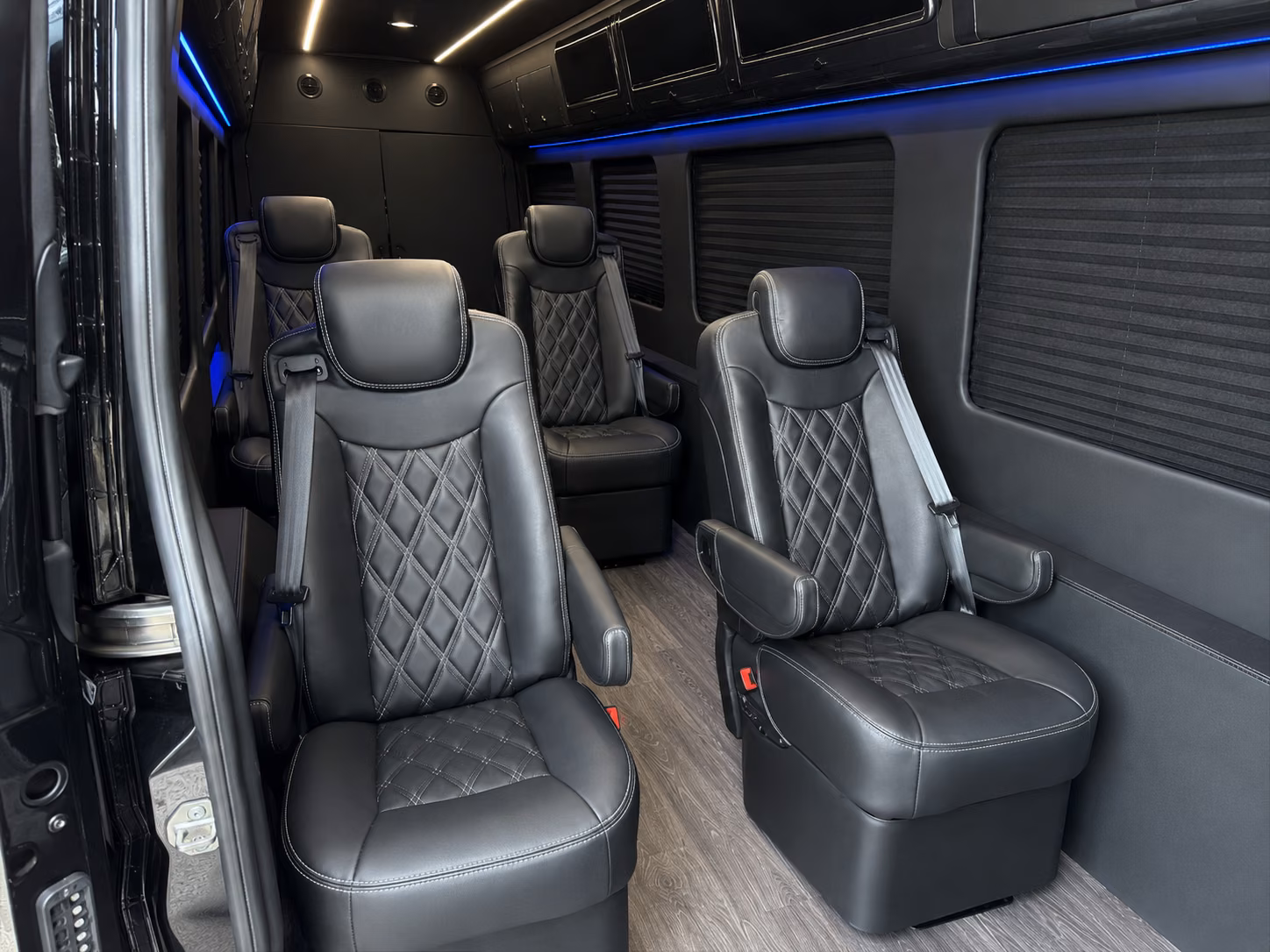 15 passenger sprinter van inside