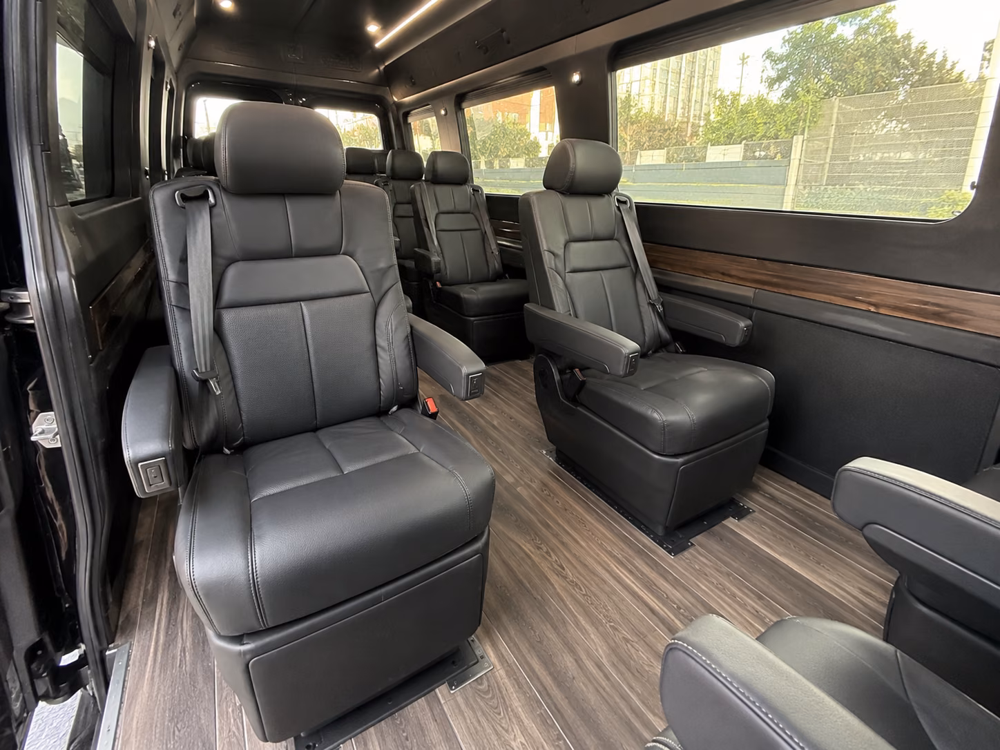boulder 10 passenger sprinter van interior