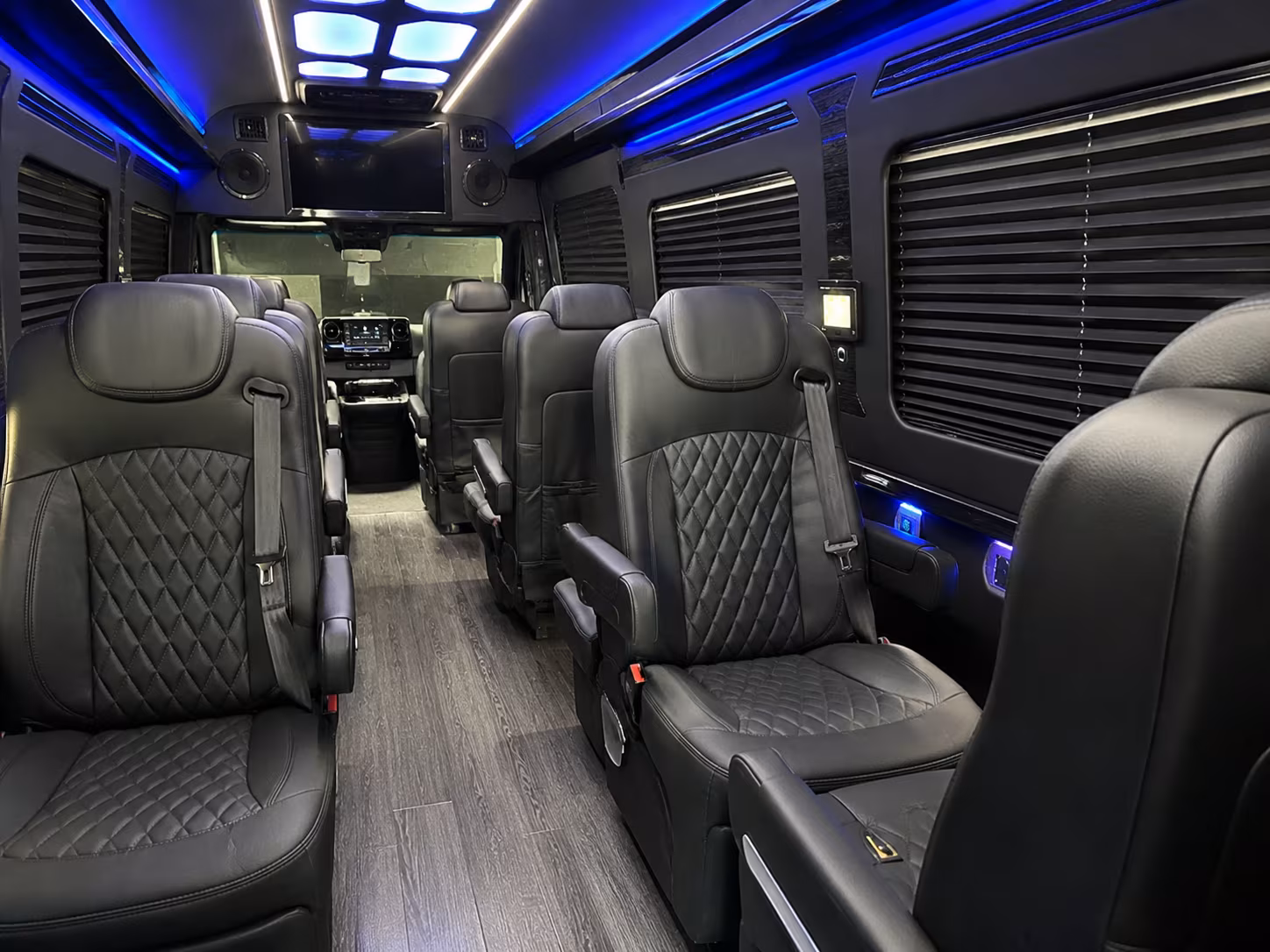 boulder 12 passenger sprinter van interior