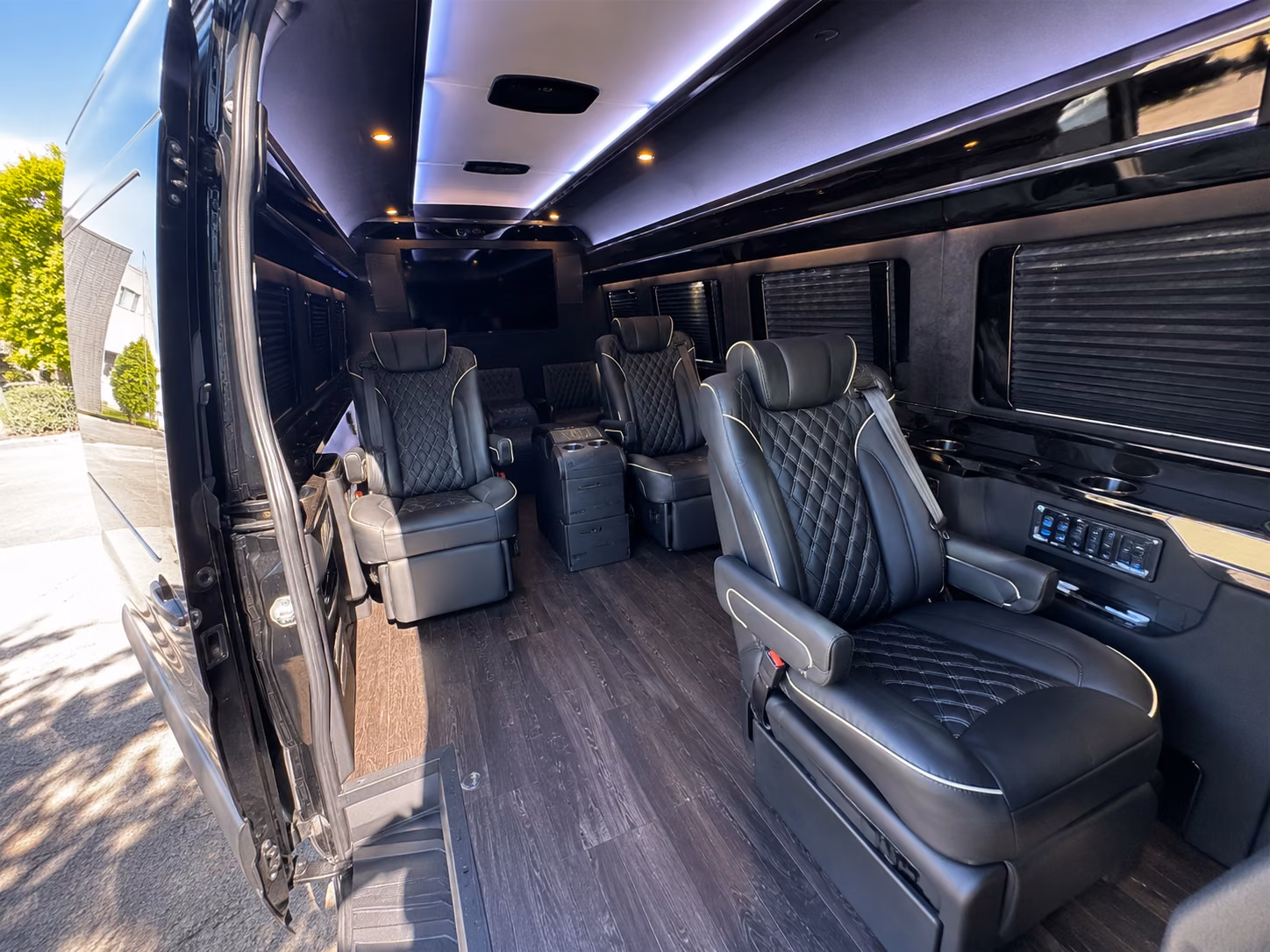 boulder 18 passenger sprinter van interior