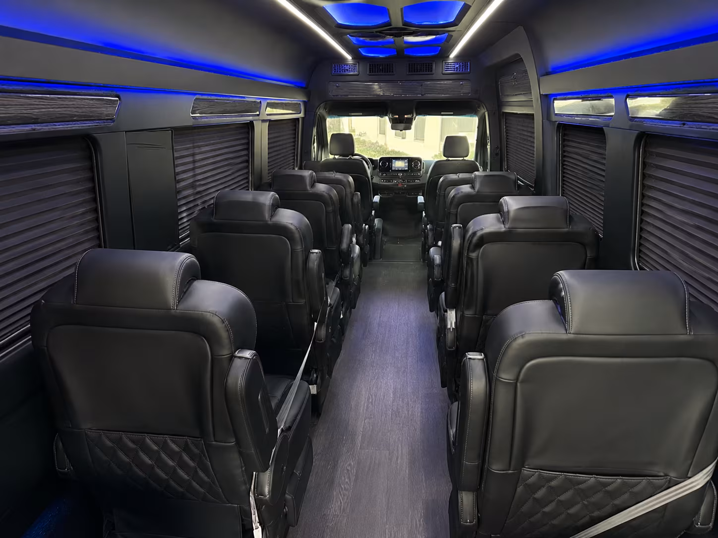 boulder 8 passenger sprinter van interior
