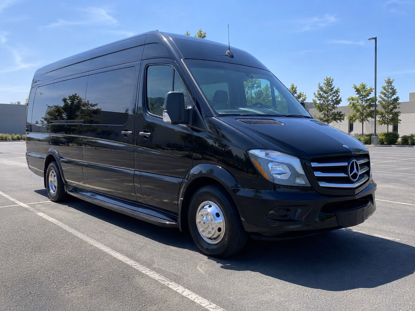 boulder corporate sprinter van service for client transfers and vip executive transportation