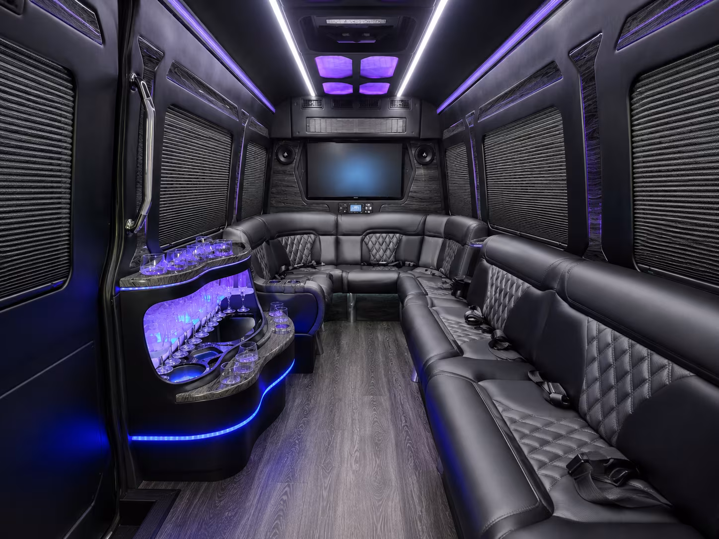 sprinter limousine inside