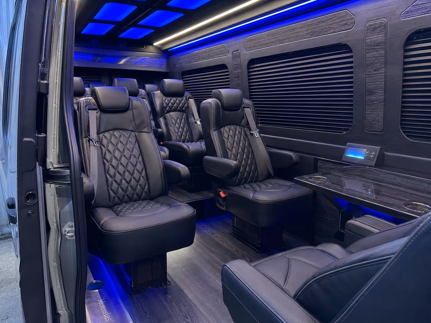 sprinter van transportation for groups and events across boulder